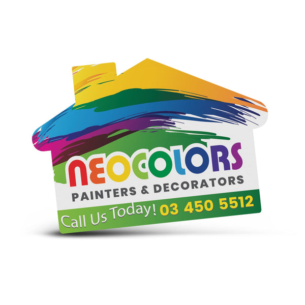 AD Labels 70 x 50mm  House Shaped [3-100113]