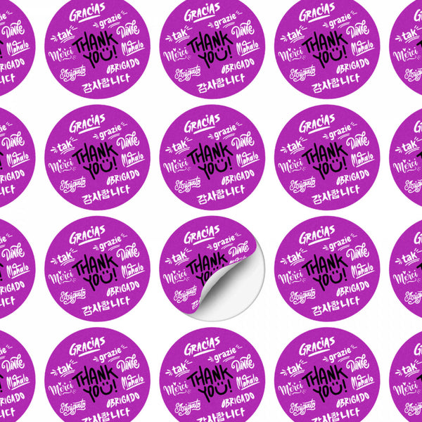 AD Labels 60mm  Circle [3-100114]