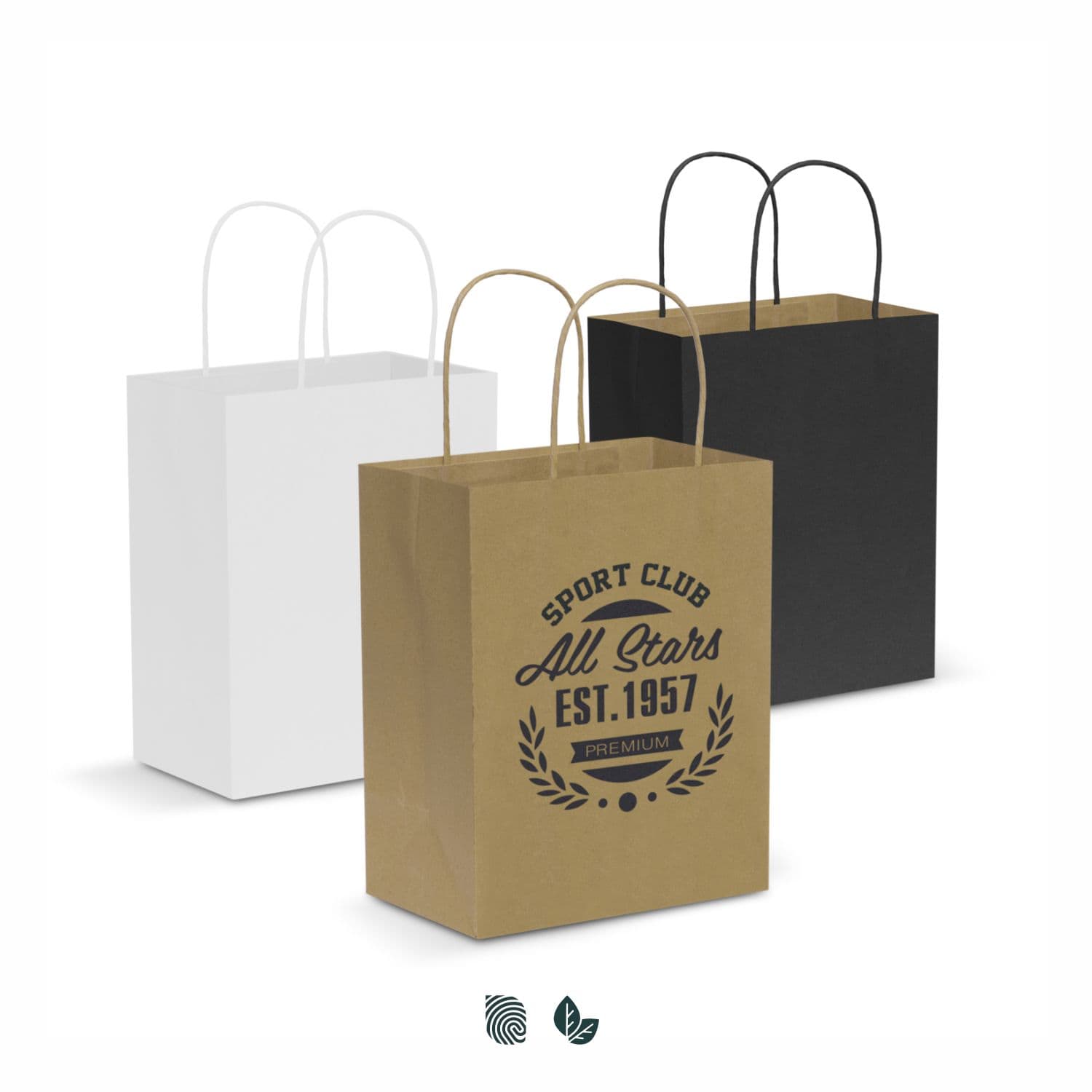Paper Carry Bag  Medium [3-107586]