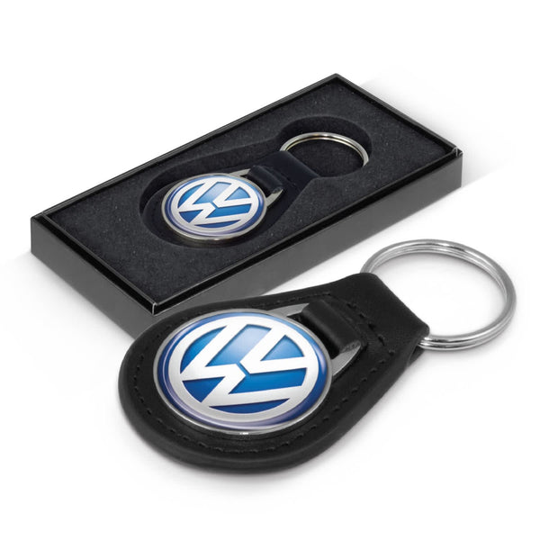 Baron Leather Key Ring  Round [3-108385]