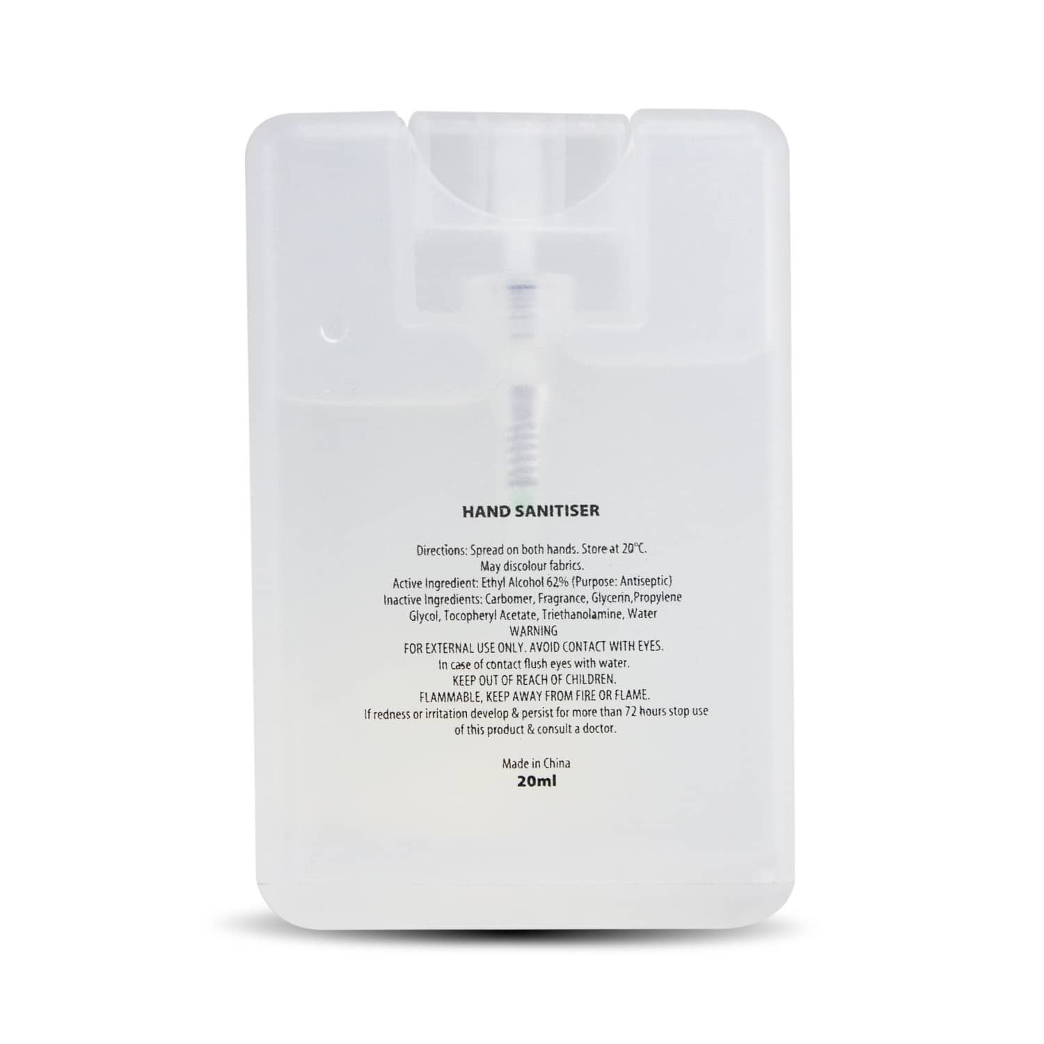 Hand Sanitiser Card [3-127209]