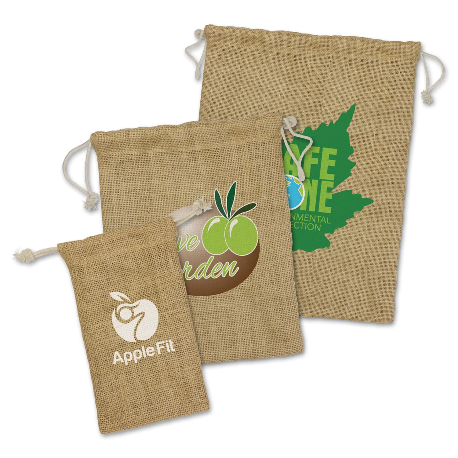 Jute Gift Bag  Large [3-109070]