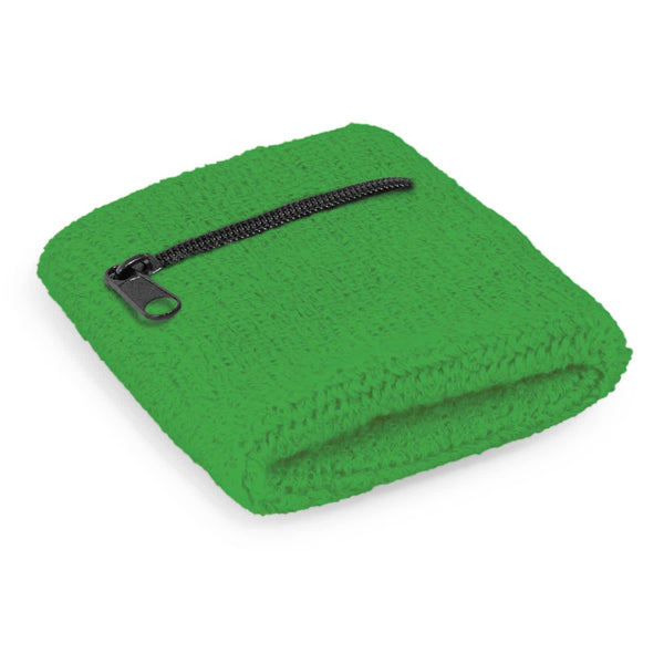 Wrist Sweat Band with Pocket [3-110511]