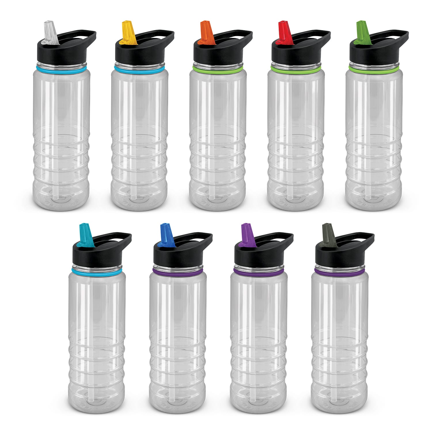 Triton Elite Bottle  Clear and Black [3-110748]
