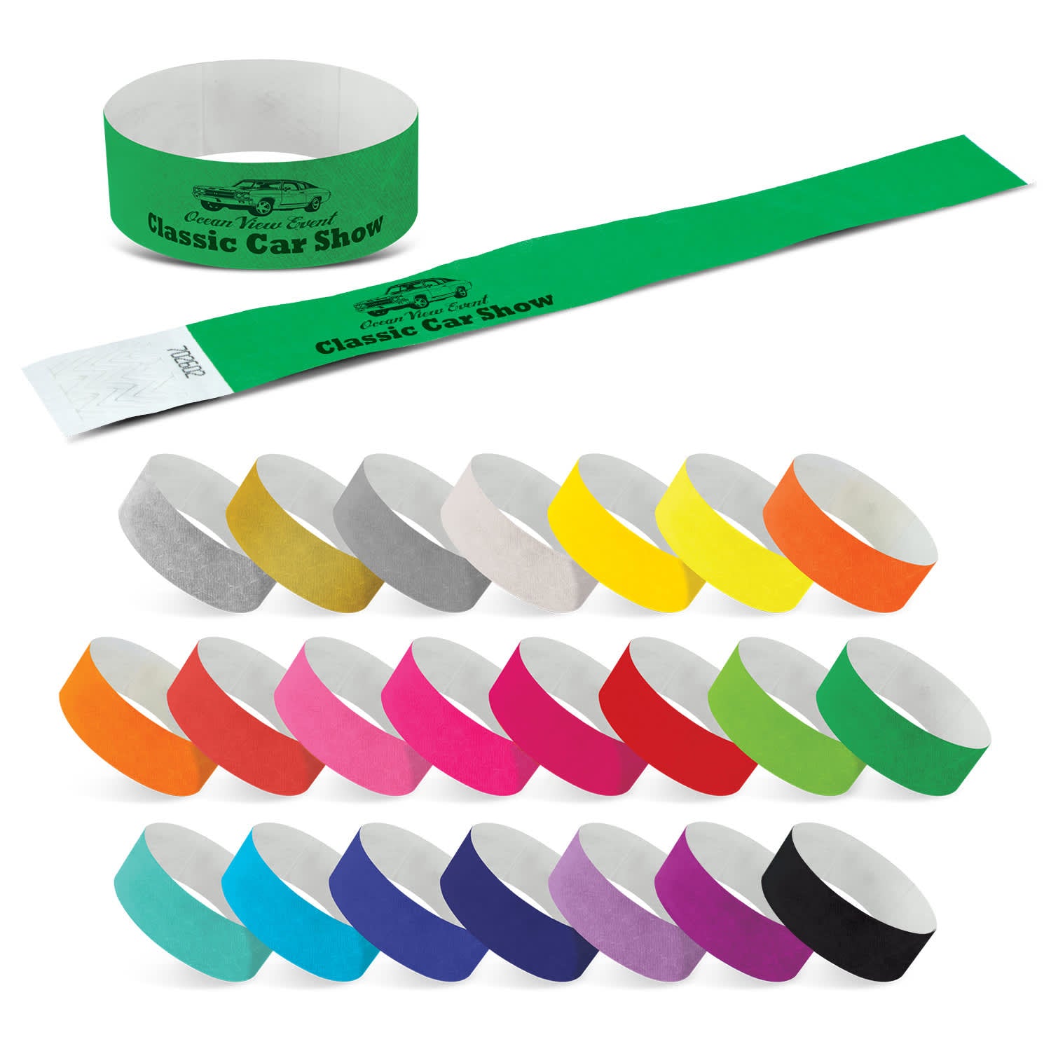 Crowd Control Tyvek Event Wrist Band [3-110890]
