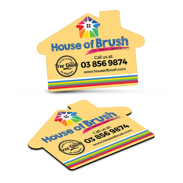 Fridge Magnet 70 x 50mm  House Shape [3-112307]