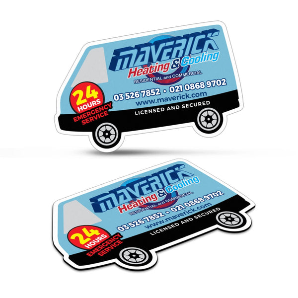 Fridge Magnet 90 x 55mm  Van Shape [3-112308]