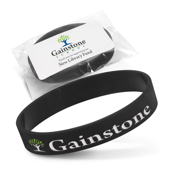 Silicone Wrist Band  Debossed [3-112805]