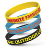 Silicone Wrist Band  Embossed [3-112806]