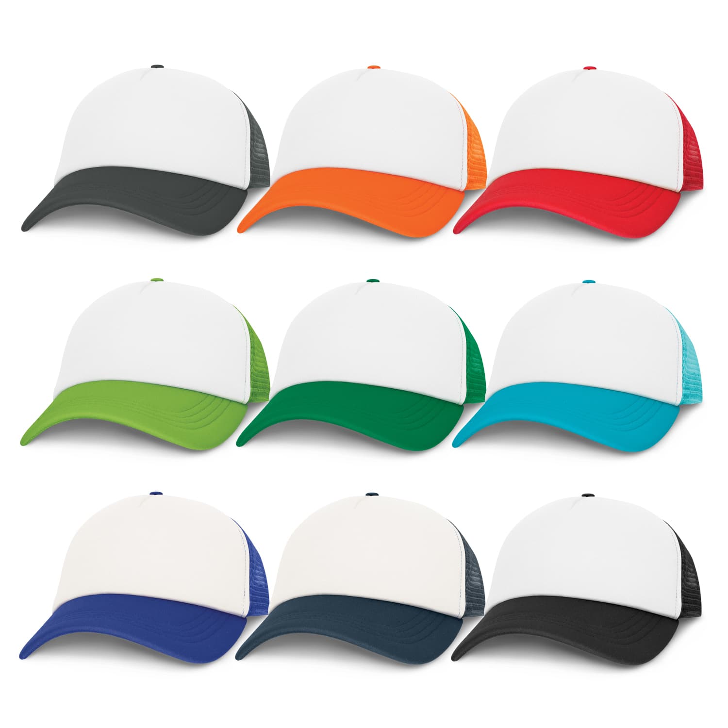 Cruise Mesh Cap  White Front [3-113032]