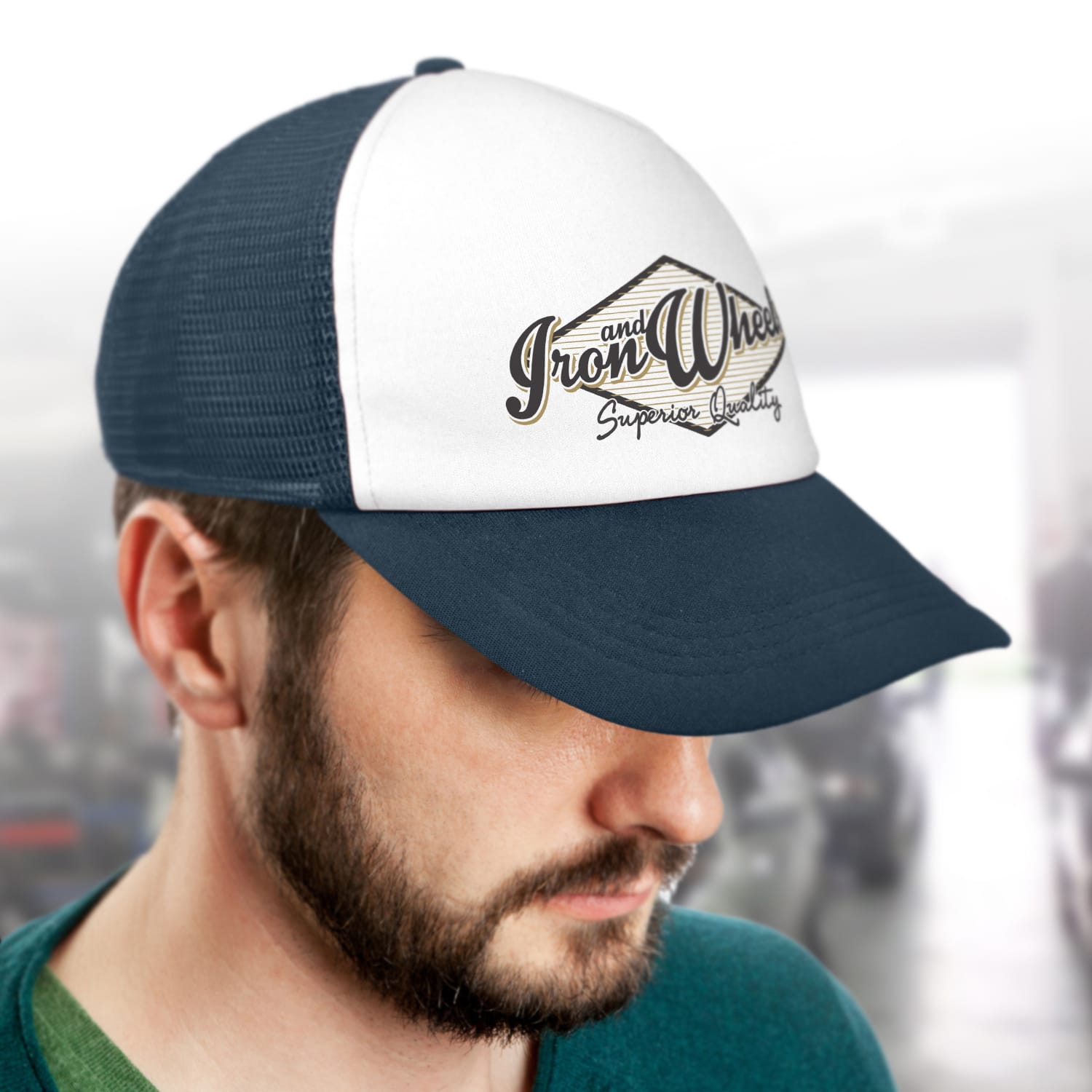 Cruise Mesh Cap  White Front [3-113032]