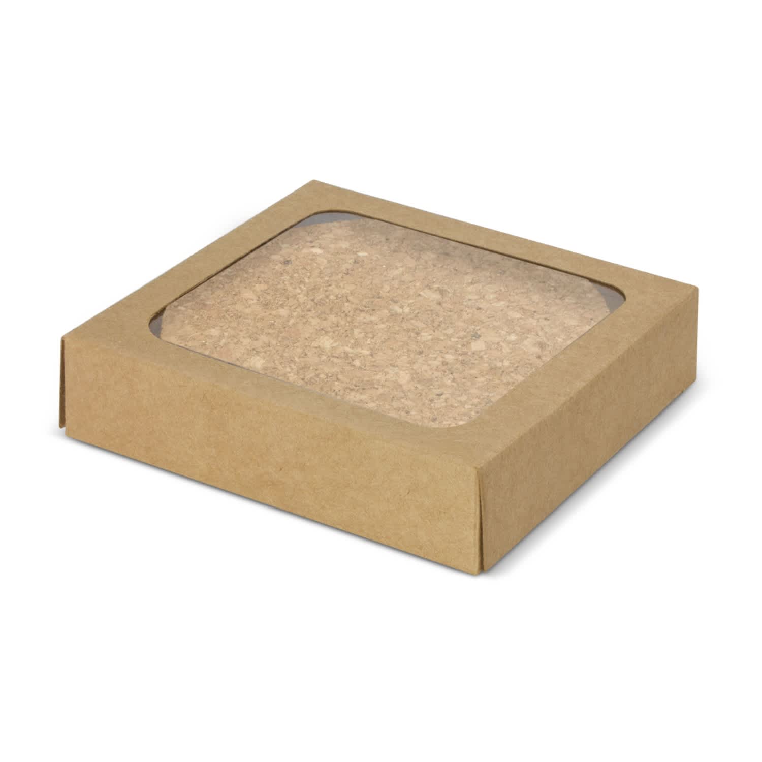 Oakridge Cork Coaster Round  Set of 4 [3-113033]