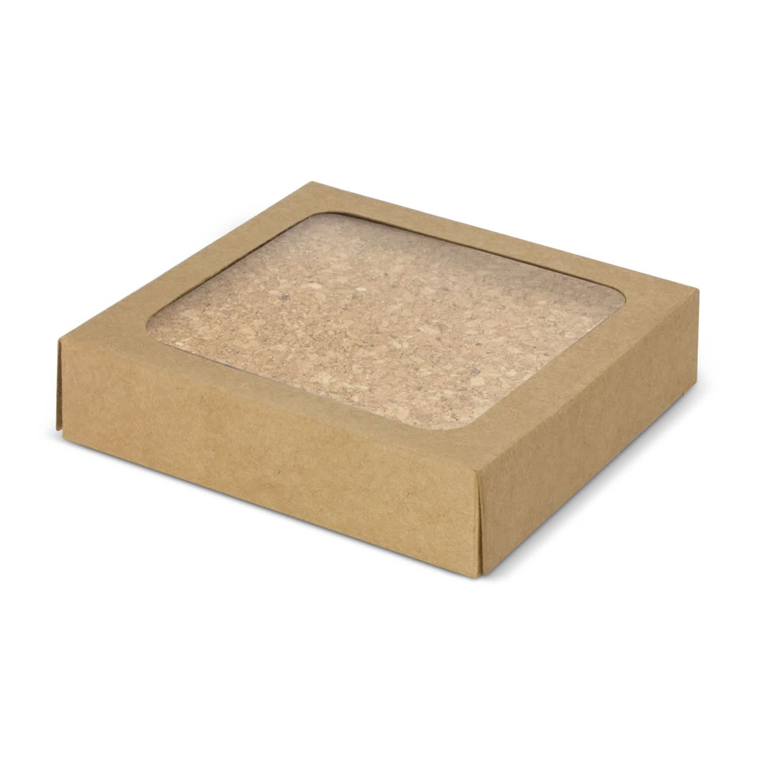 Oakridge Cork Coaster Square Set of 4 [3-113034]