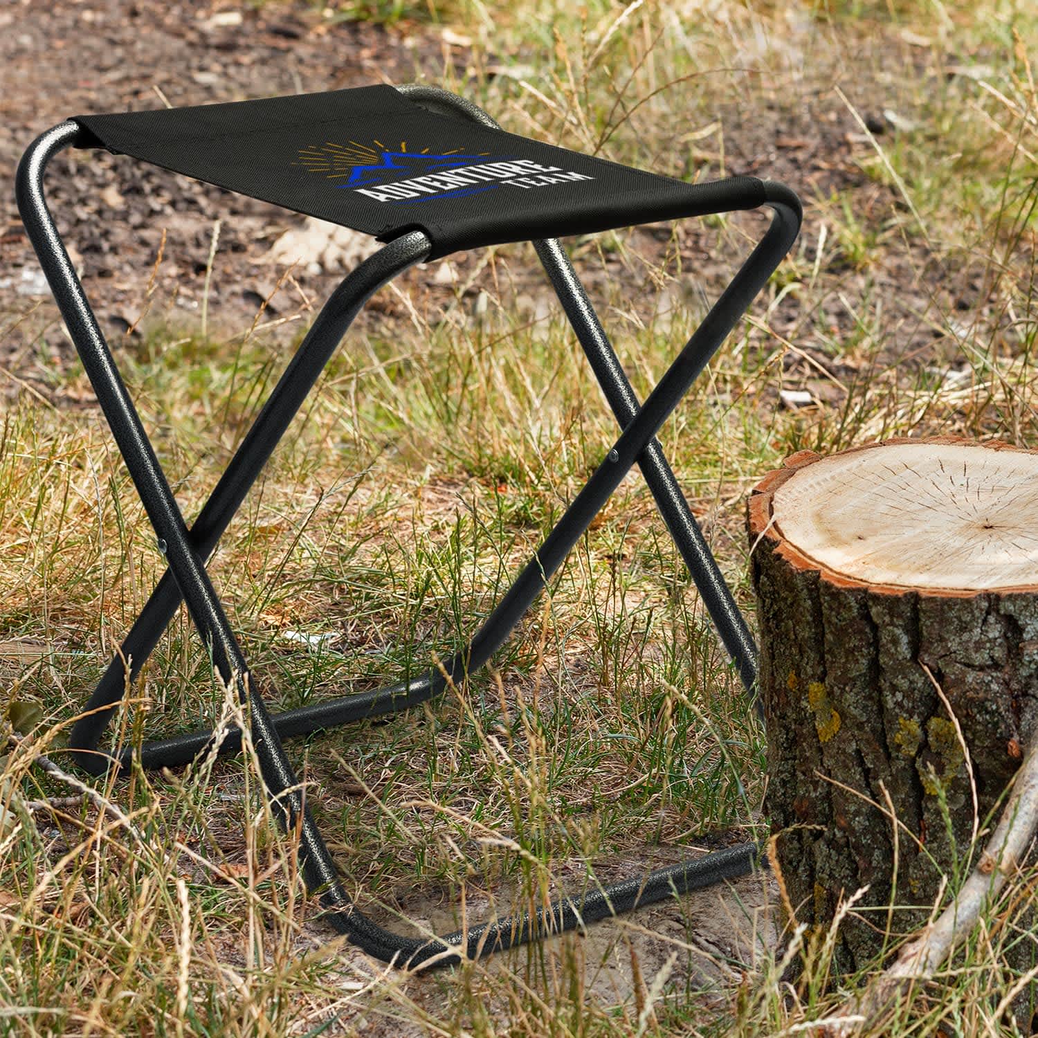 Quebec Folding Stool [3-113243]
