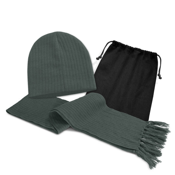 Nebraska Scarf and Beanie Set [3-113842]