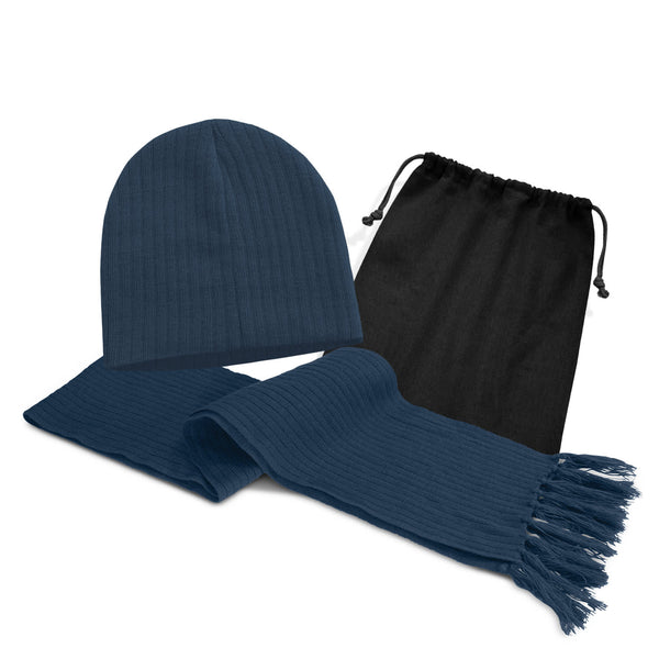 Nebraska Scarf and Beanie Set [3-113842]