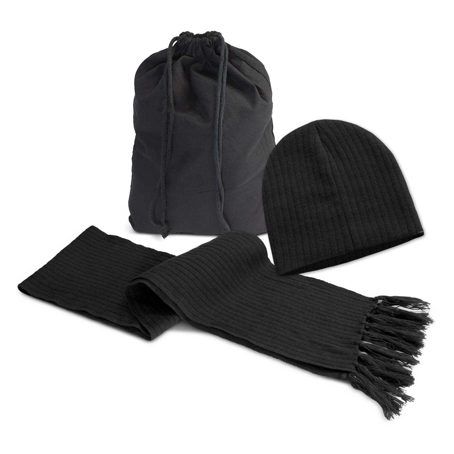 Nebraska Scarf and Beanie Set [3-113842]