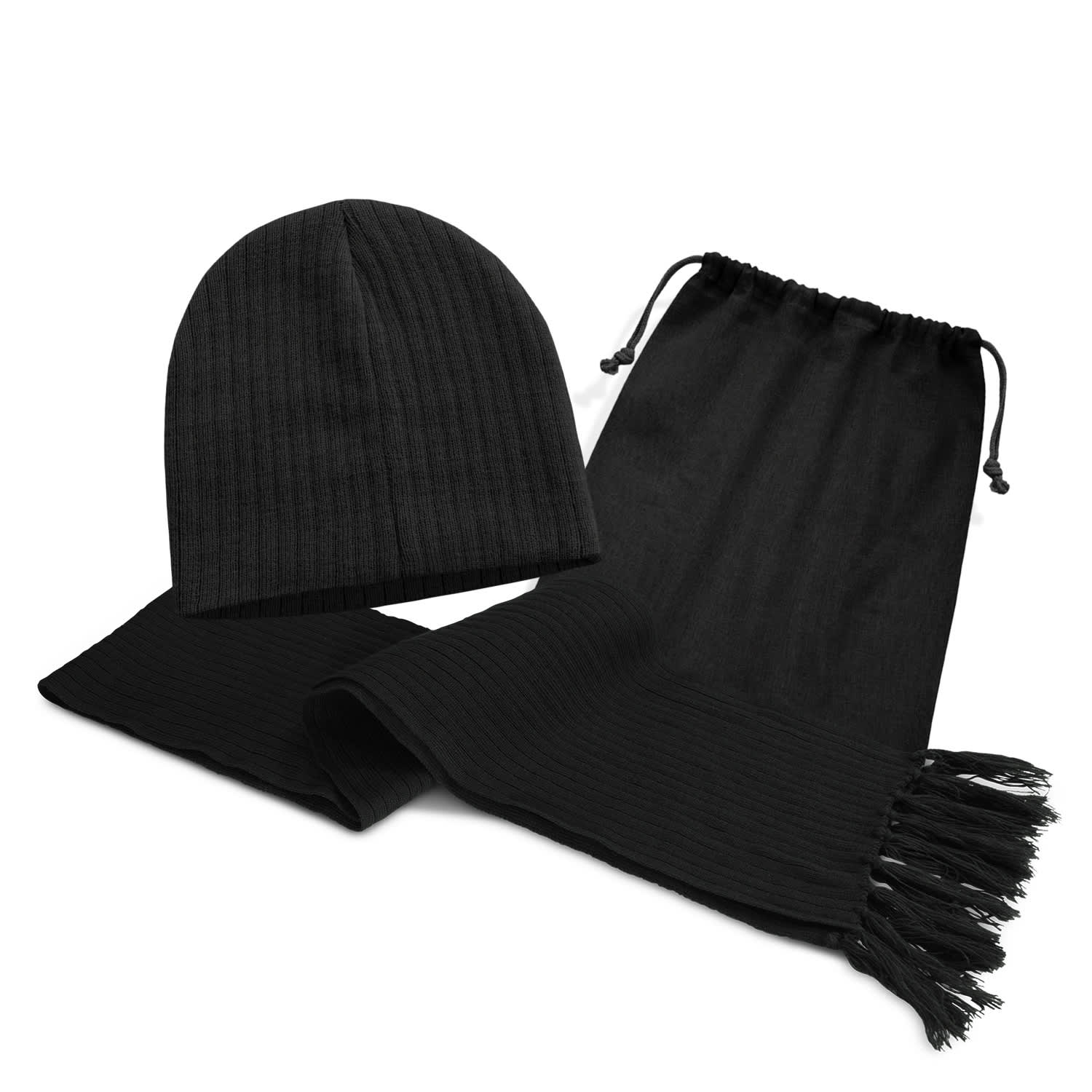 Nebraska Scarf and Beanie Set [3-113842]