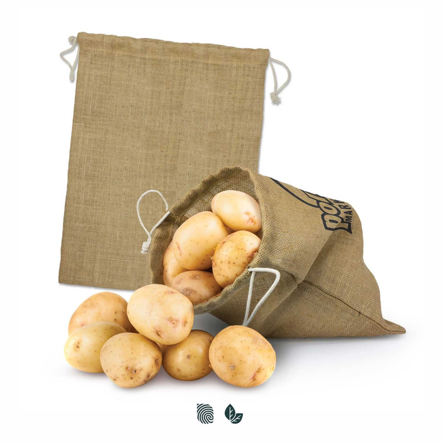 Jute Produce Bag  Large [3-115071]