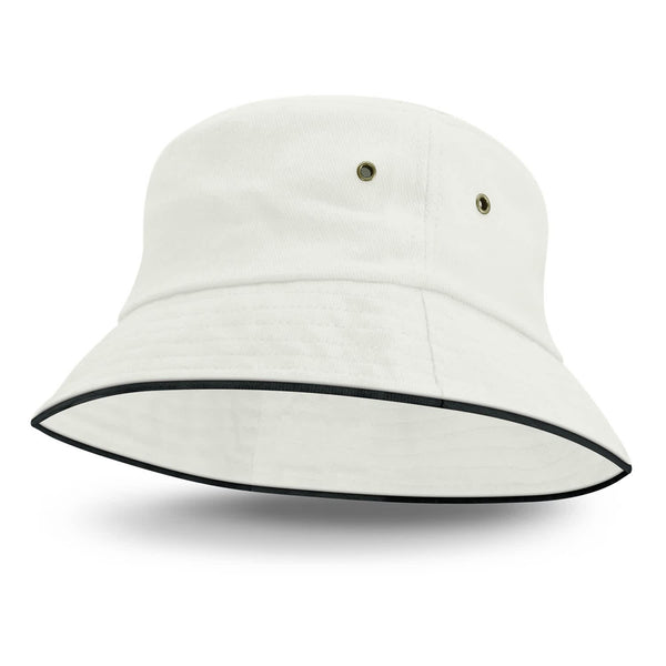 Bondi Bucket Hat  Black Sandwich Trim [3-115493]