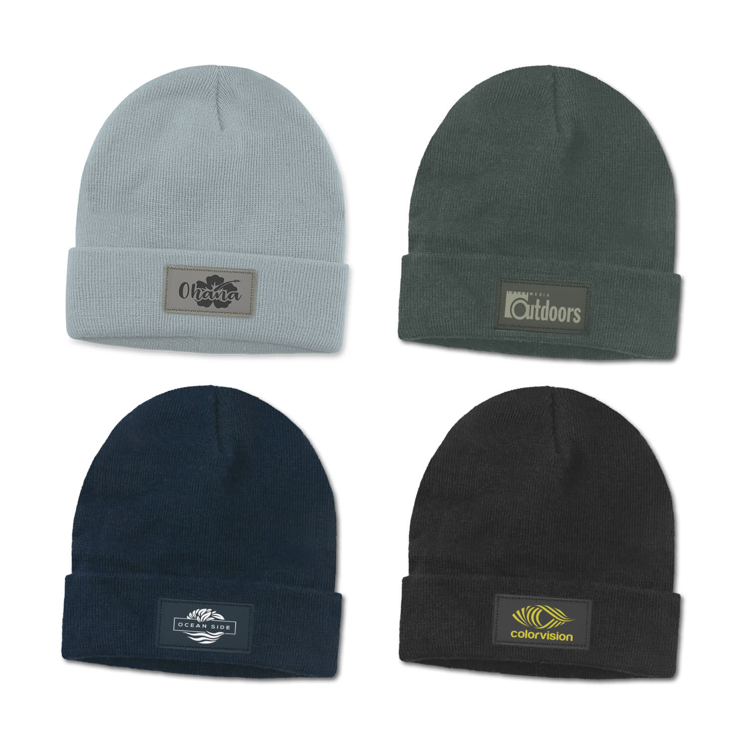 Everest Beanie with Patch [3-115716]