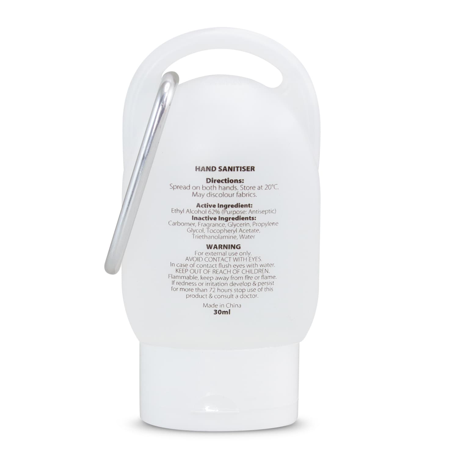 Gel Hand Sanitiser 30ml [3-127211]