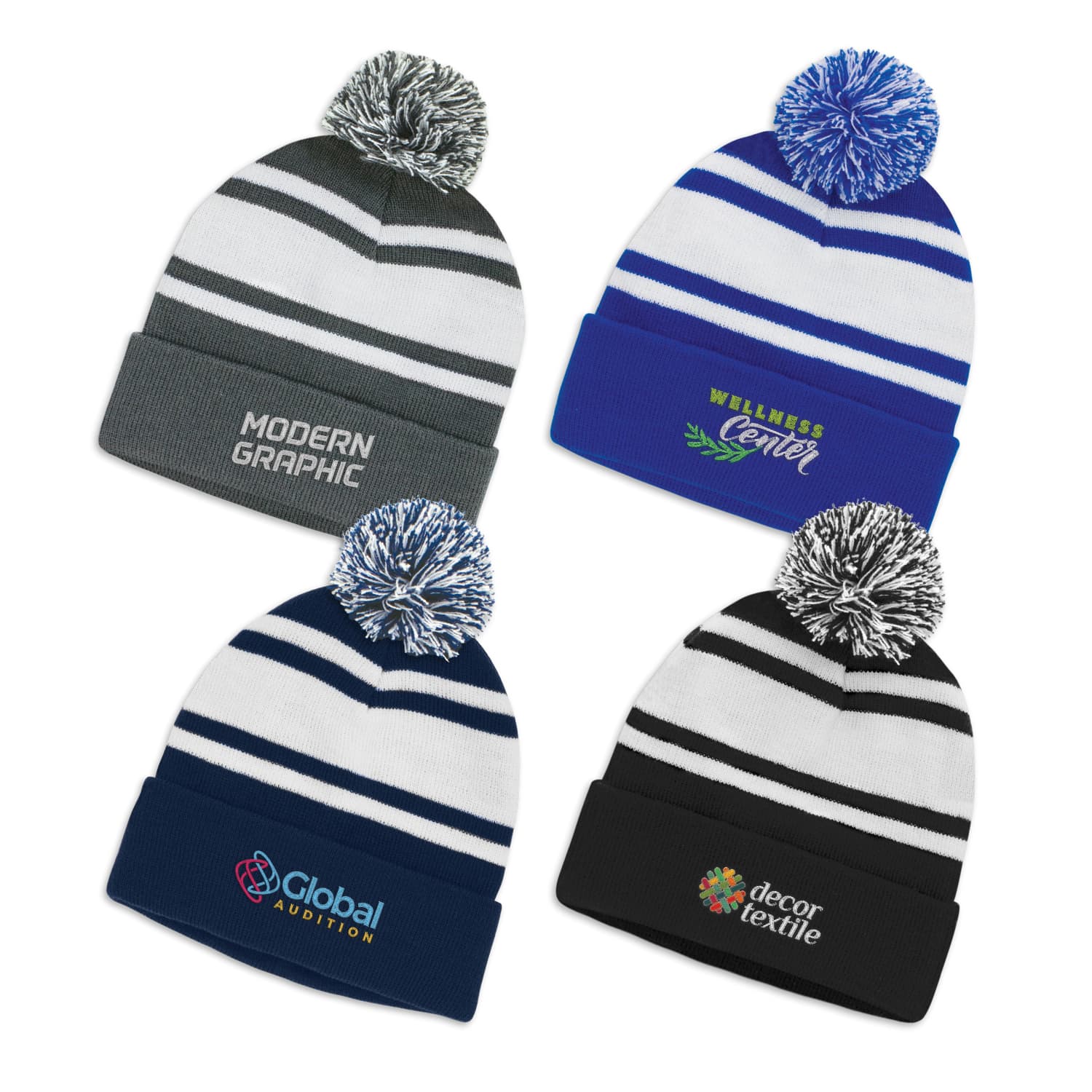Commodore Beanie with Pom Pom [3-116218]