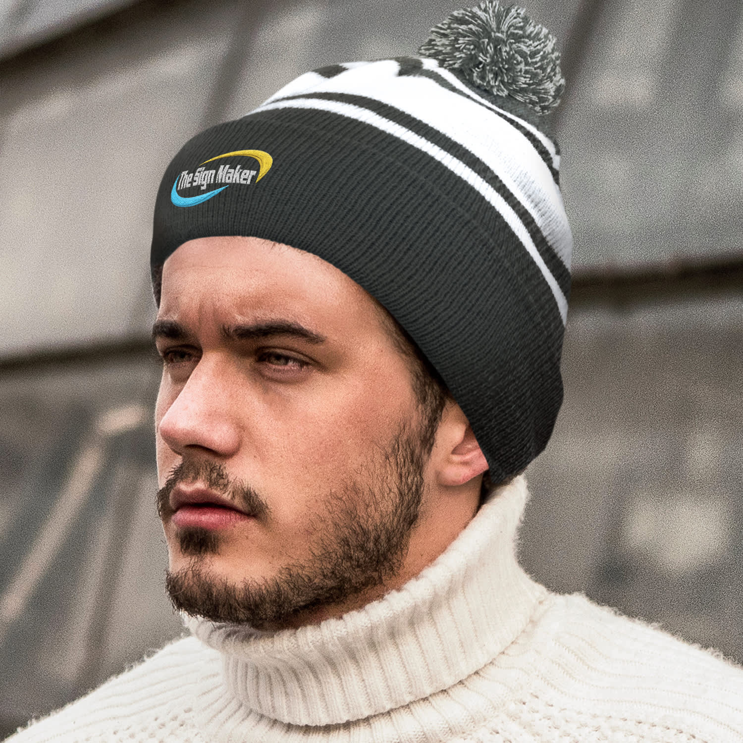 Commodore Beanie with Pom Pom [3-116218]