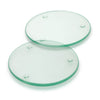 Venice Glass Coaster  Set of 2  Round [3-116396]