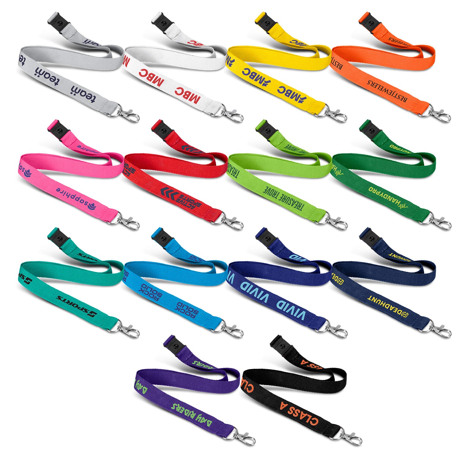 Soft Touch Logo Lanyard [3-116611]