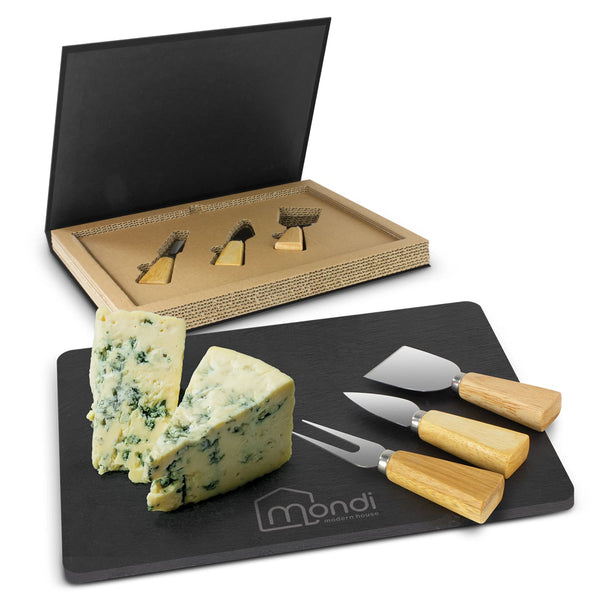 Montrose Slate Cheese Board Set [3-116730]