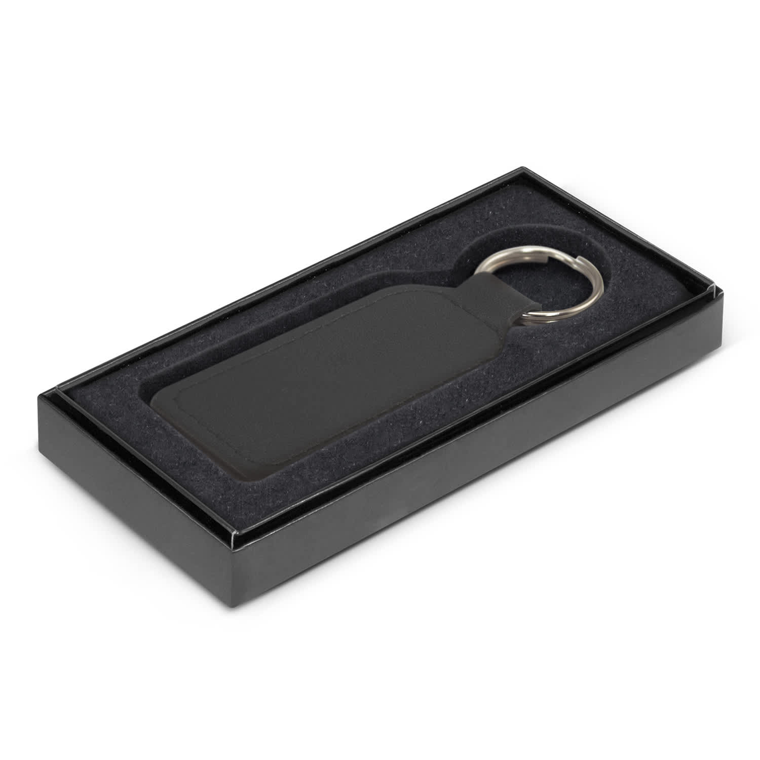 Prince Leather Key Ring   Rectangle [3-116757]