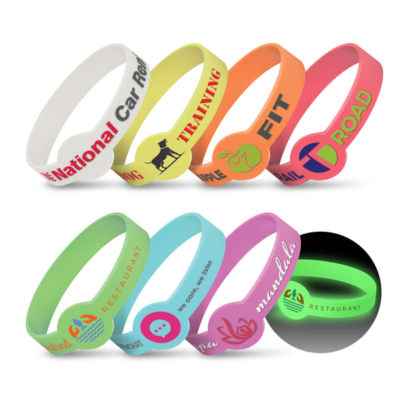 Xtra Silicone Wrist Band  Glow in the Dark [3-117057]