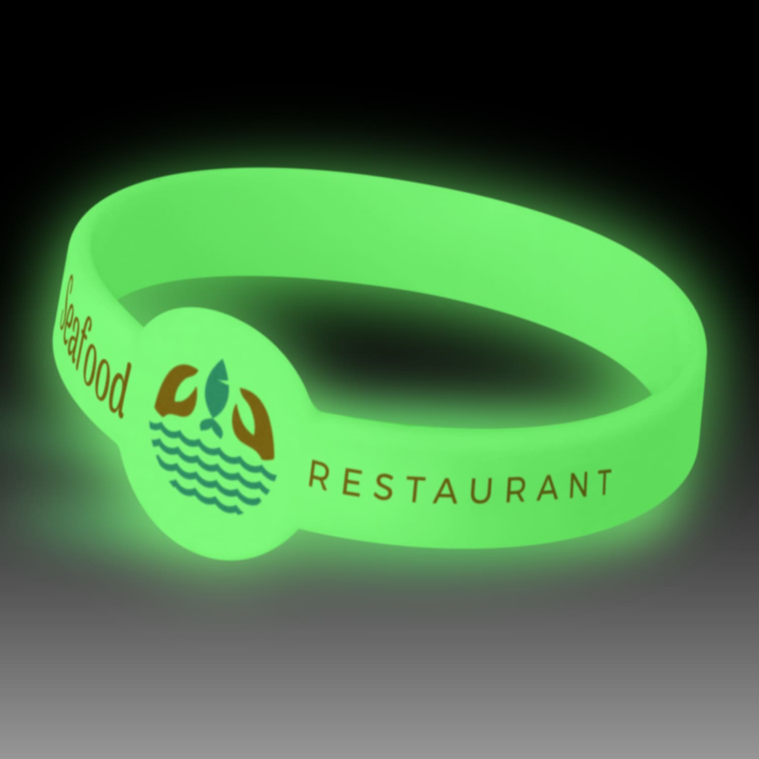 Xtra Silicone Wrist Band  Glow in the Dark [3-117057]