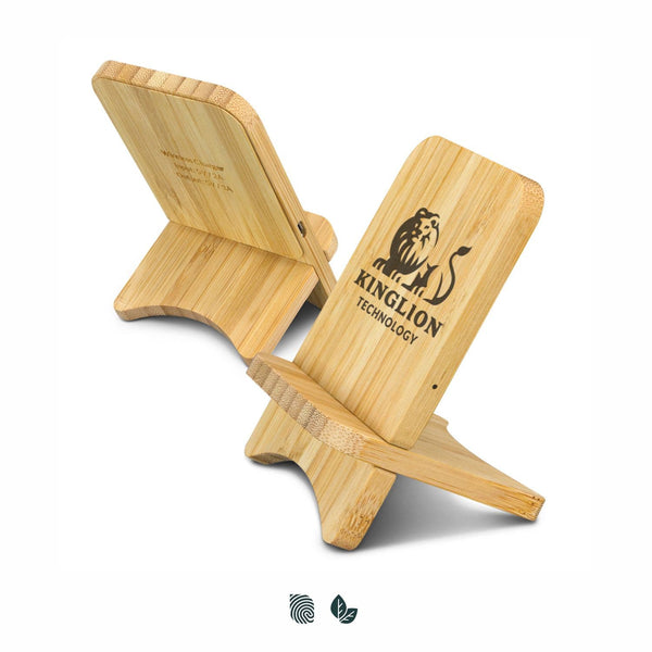 Bamboo Wireless Charging Stand [3-118495]