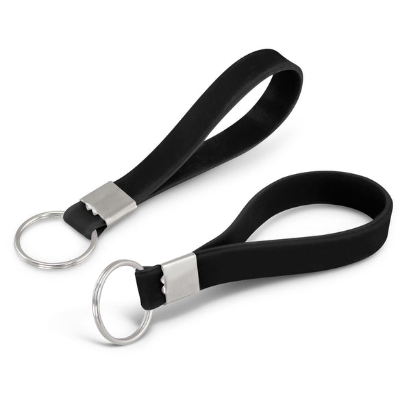 Silicone Key Ring  Debossed [3-118671]
