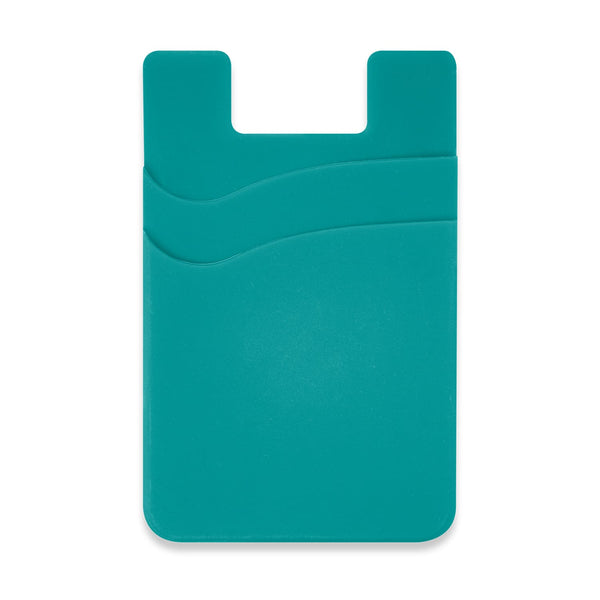 Dual Silicone Phone Wallet  Full Colour [3-118674]