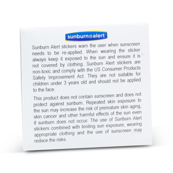 Sunburn Alert Stickers [3-119392]
