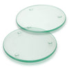 Venice Glass Coaster  Set of 2  Round  Full Colour [3-120165]