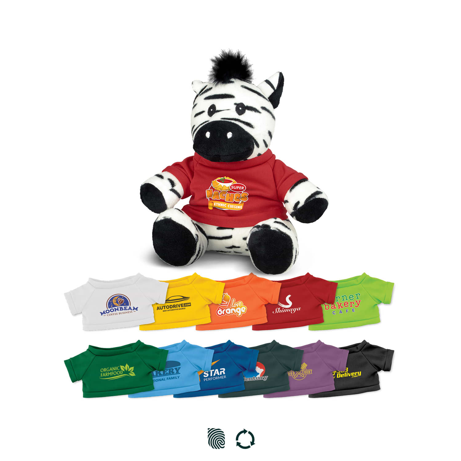 Zebra Plush Toy [3-120189]