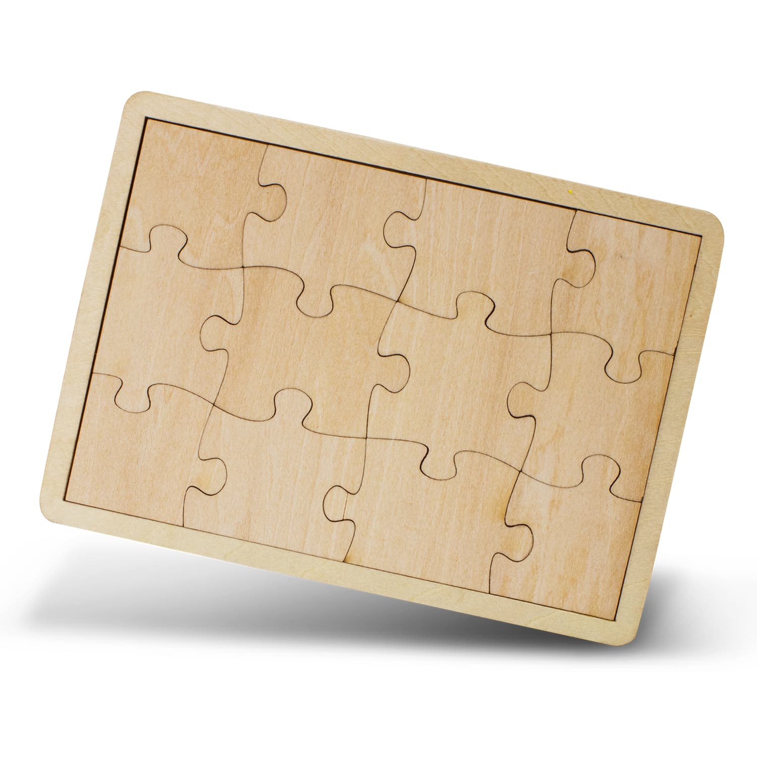 Wooden 12 Piece Puzzle [3-120240]