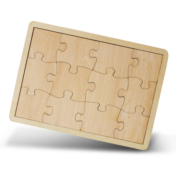 Wooden 12 Piece Puzzle [3-120240]