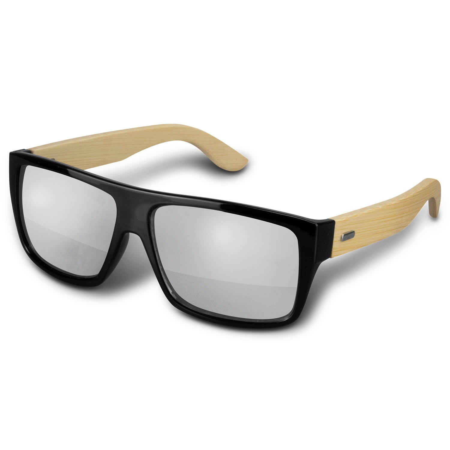 Maui Mirror Lens Sunglasses  Bamboo [3-120341]