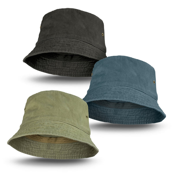 Faded Bucket Hat [3-120416]