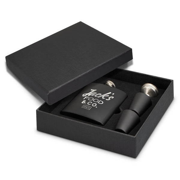 Dalmore Hip Flask Gift Set [3-120421]