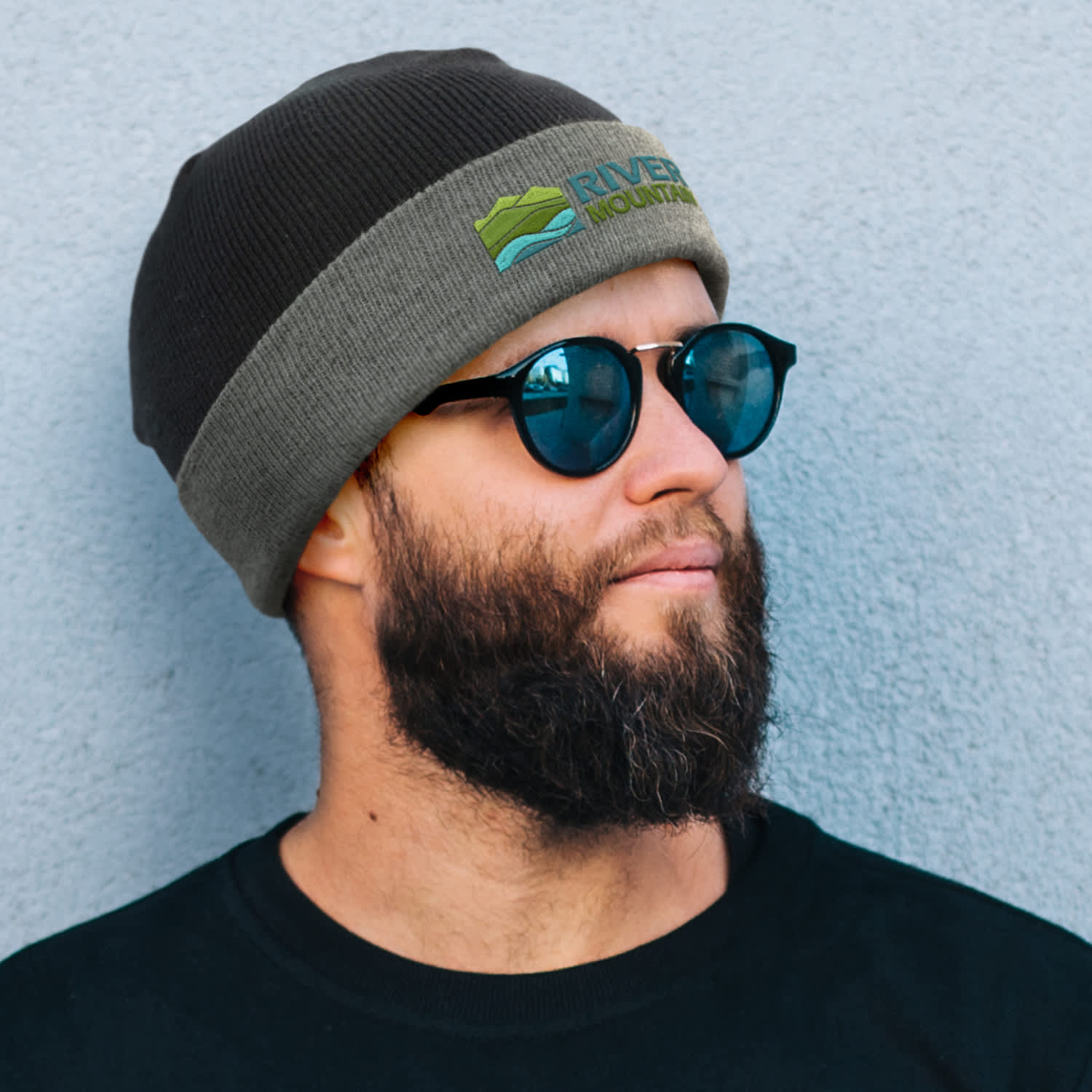 Everest Two Toned Beanie [3-120666]