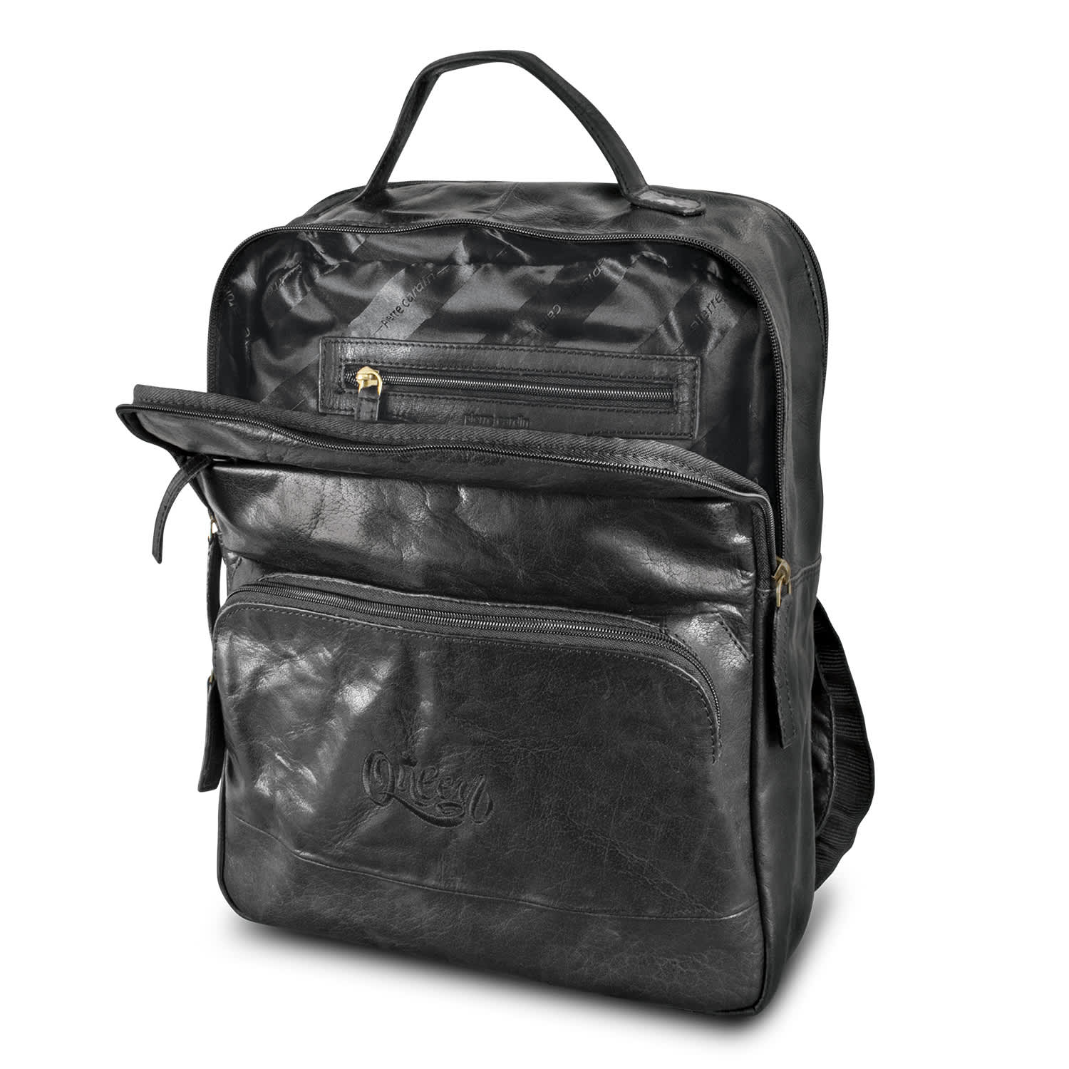 Pierre Cardin Leather Backpack [3-121120]