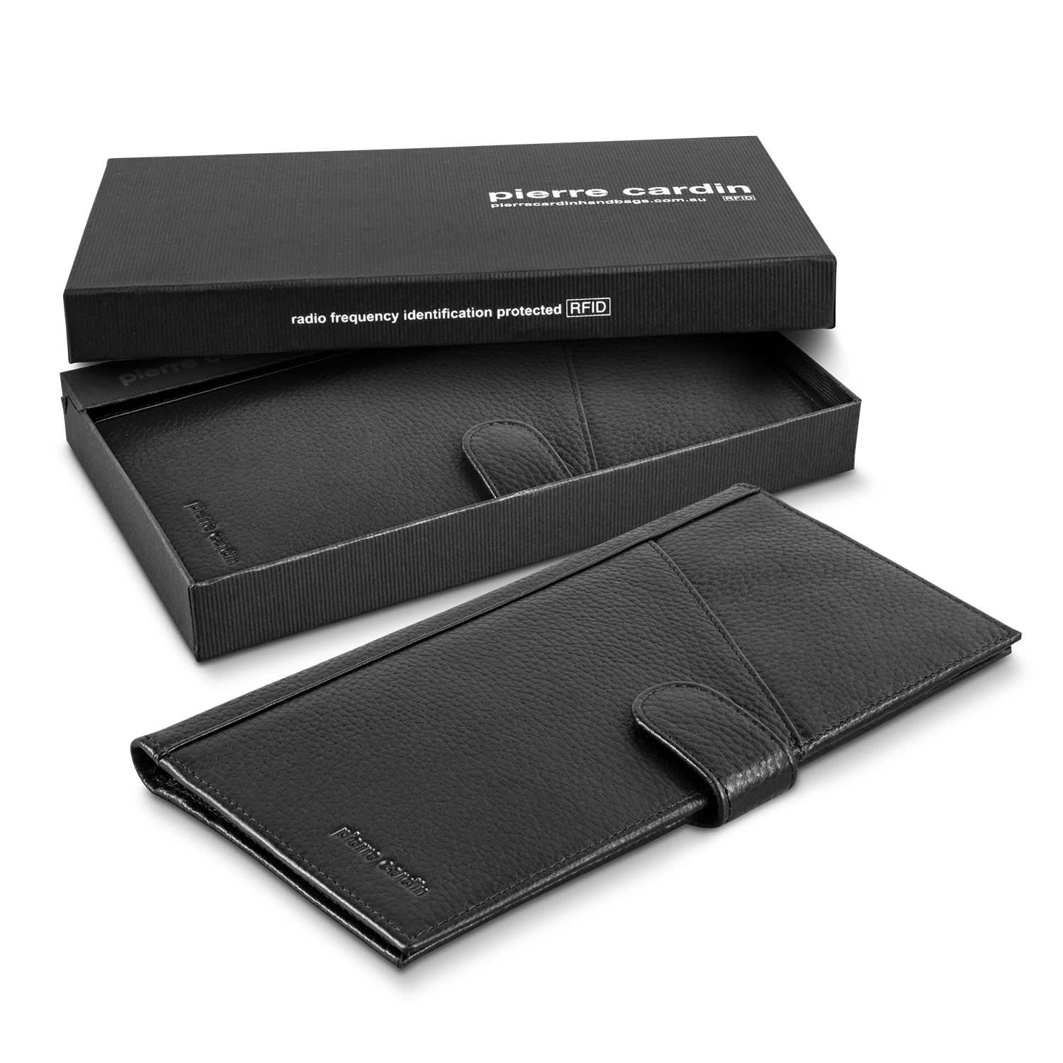 Pierre Cardin Leather Passport Wallet [3-121122]