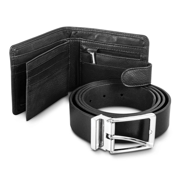Pierre Cardin Leather Wallet and Belt Gift Set [3-121124]