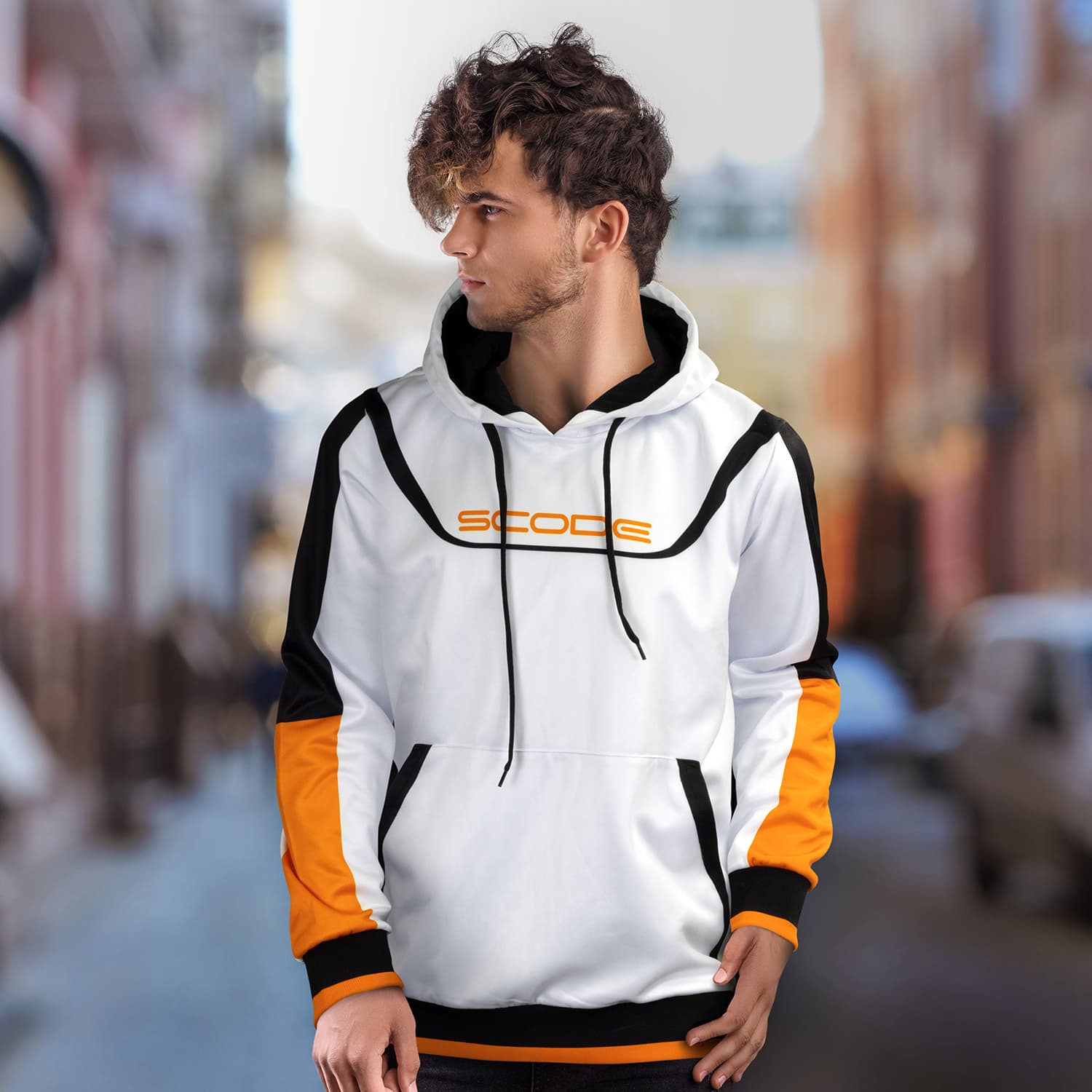 Custom Mens Sports Hoodie [3-121165]